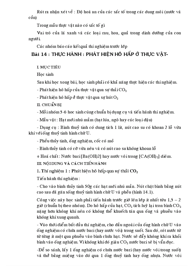 image for page Giáo Án Sinh Học Lớp 11 Ban cơ bản