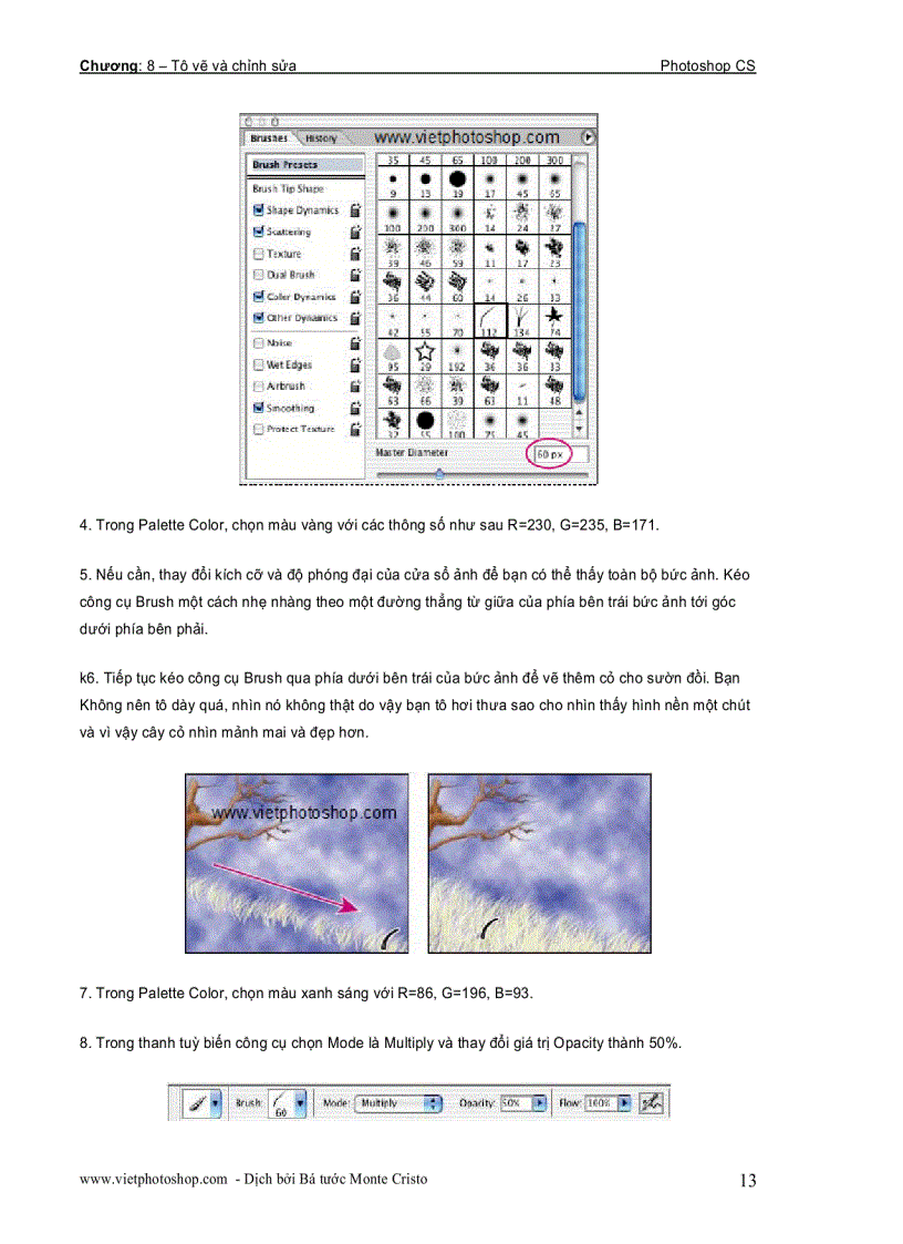 image for page Giáo trình photoshop8