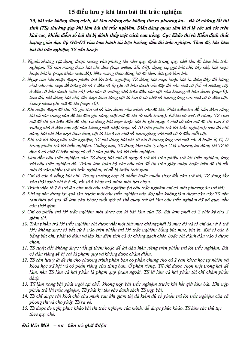 image for page Làm bài trắc nghiệm