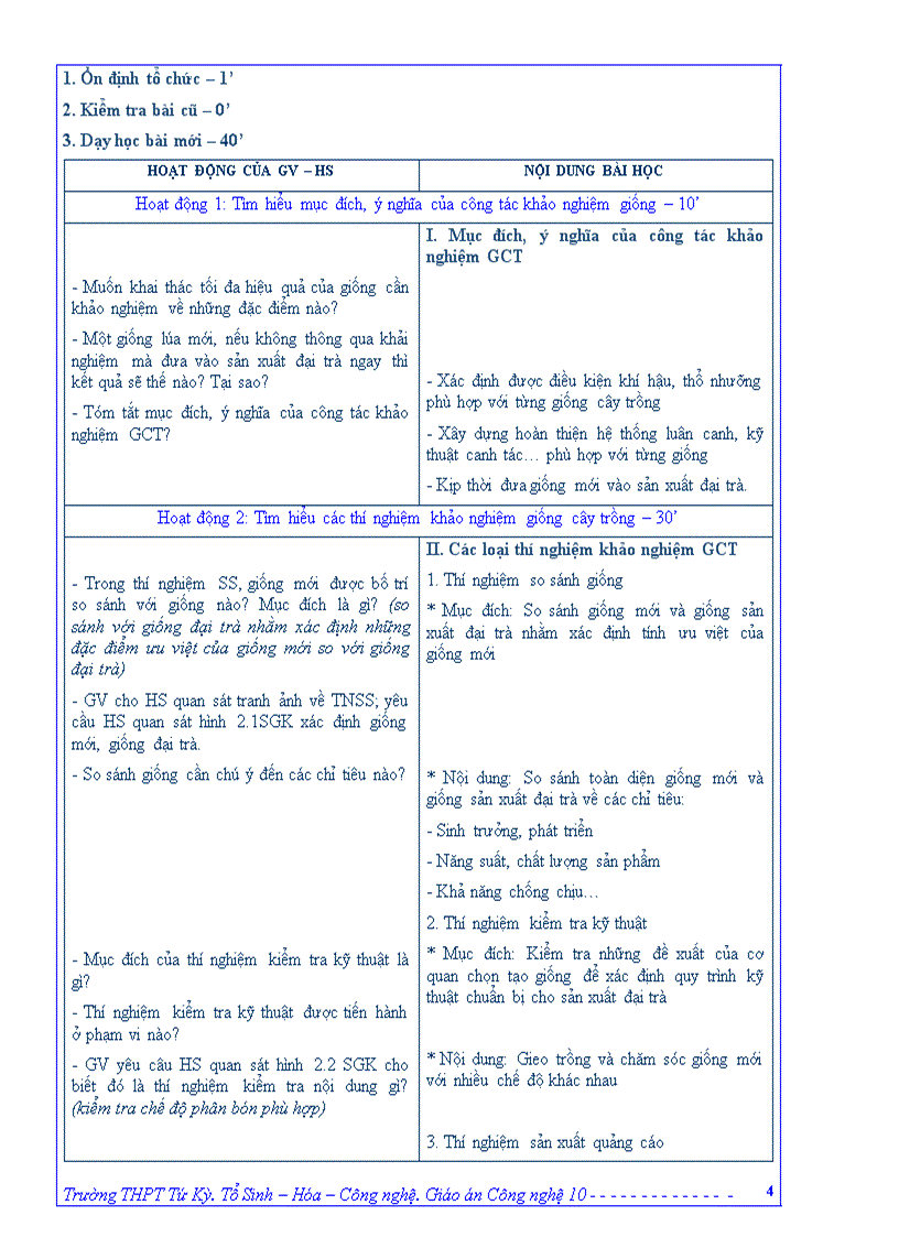 image for page Phần i giáo án cn 10