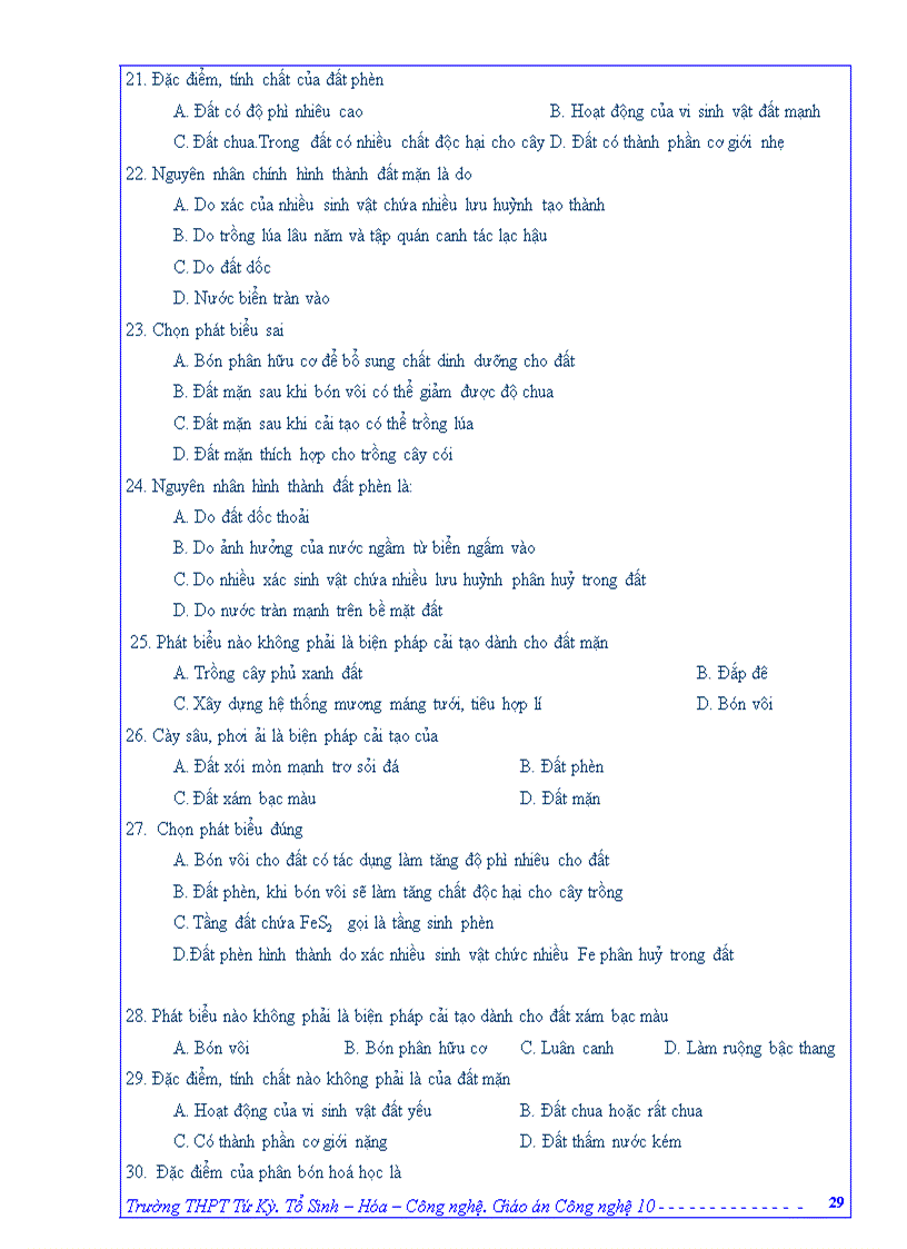 image for page Phần i giáo án cn 10