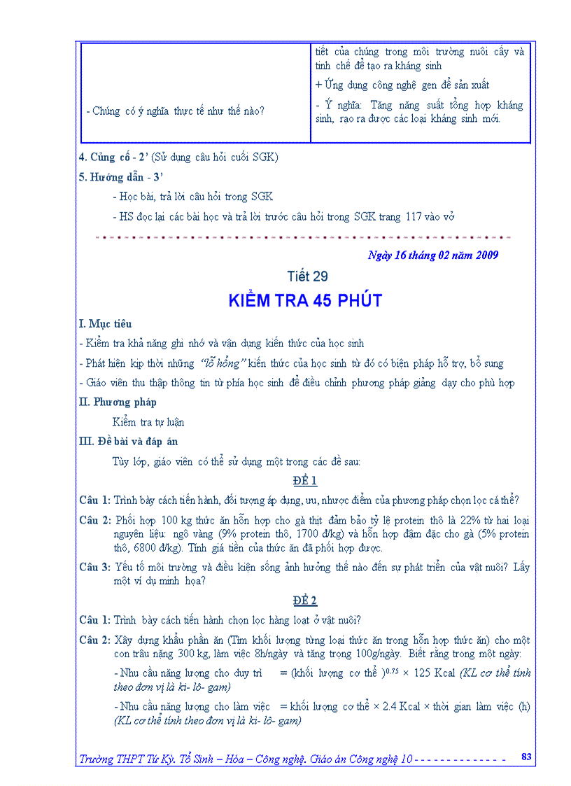 image for page Phần i giáo án cn 10