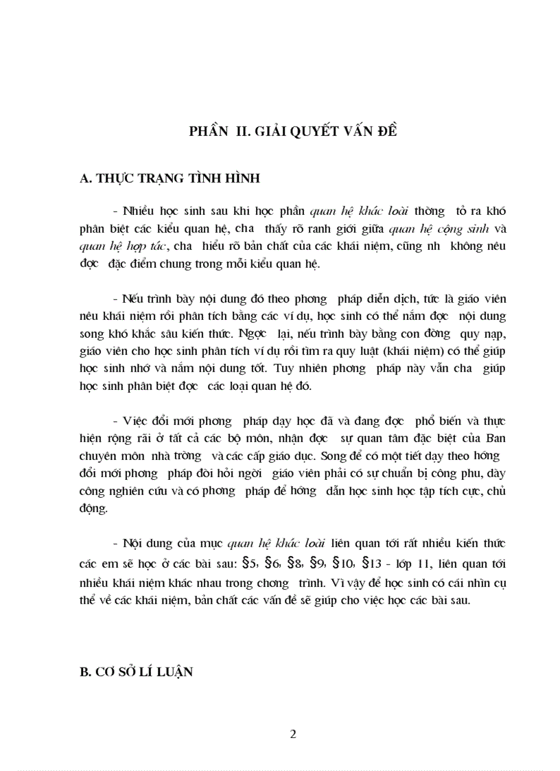 image for page SKKN giang day quan he khac loai