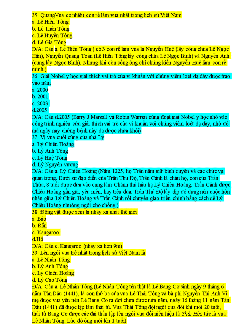 image for page 100 cau trac nghiem kien thuc tong hop