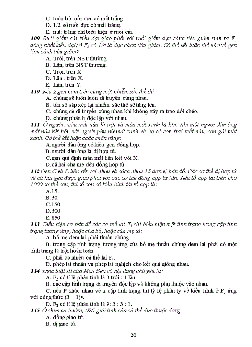 image for page 1001 cau trac nghiem sinh hoc