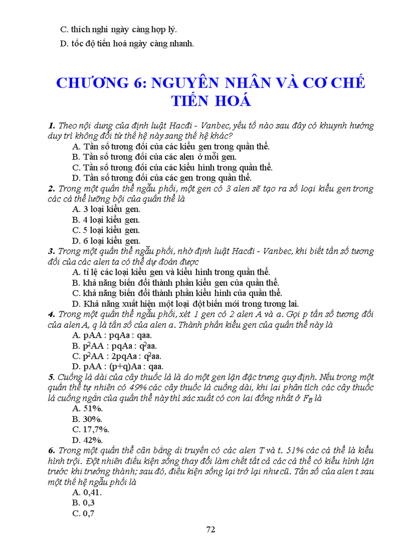 image for page 1001 cau trac nghiem sinh hoc