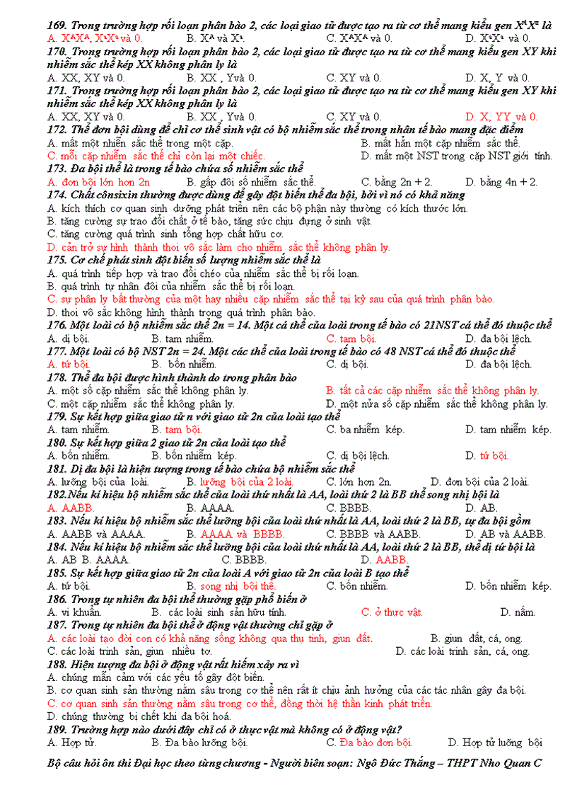 image for page 678 cau hoi on thi trac nghiem Sinh 12