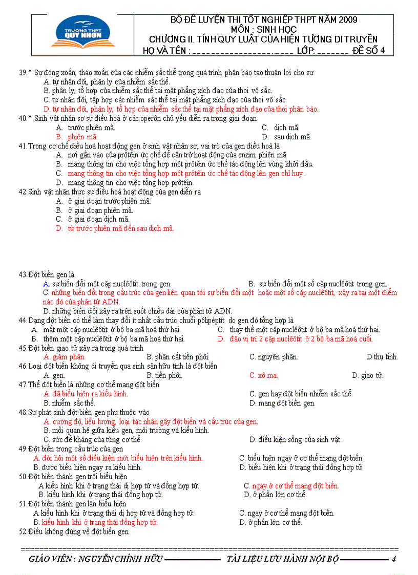 image for page 682 câu hỏi trắc nghiệm sinh học 12 có đáp án