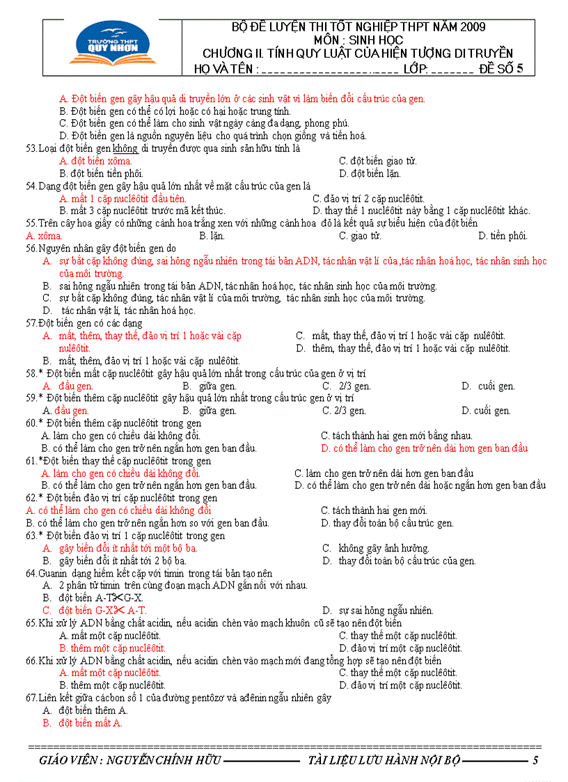 image for page 682 câu hỏi trắc nghiệm sinh học 12 có đáp án