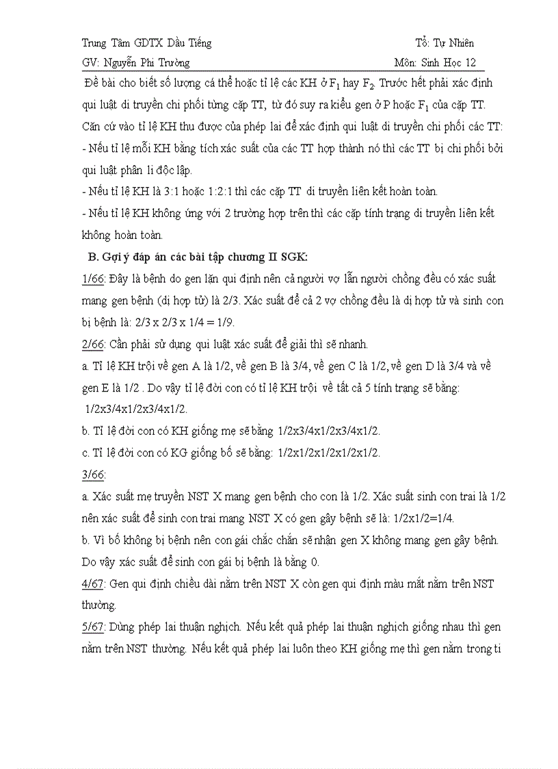 image for page Bài 15 Sinh học 12 Căn bản