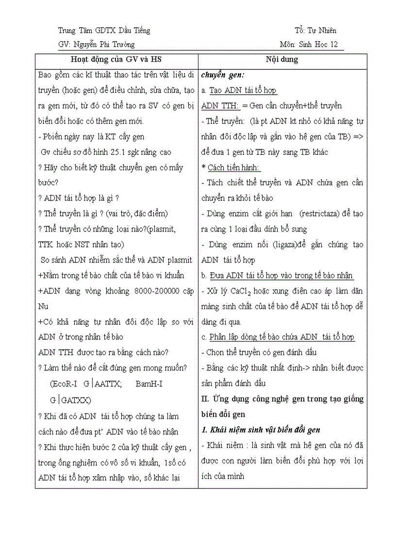 image for page Bài 20 Sinh học 12 Căn bản