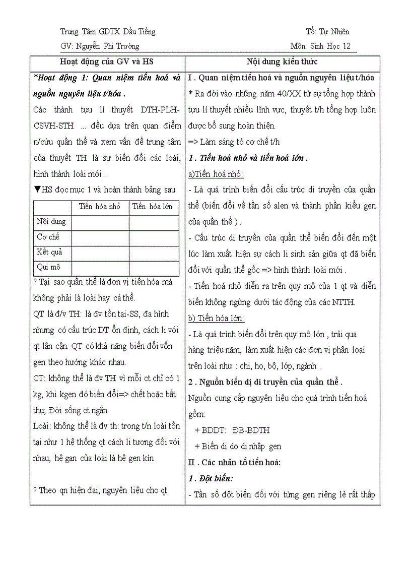 image for page Bài 26 Sinh học 12 Căn bản