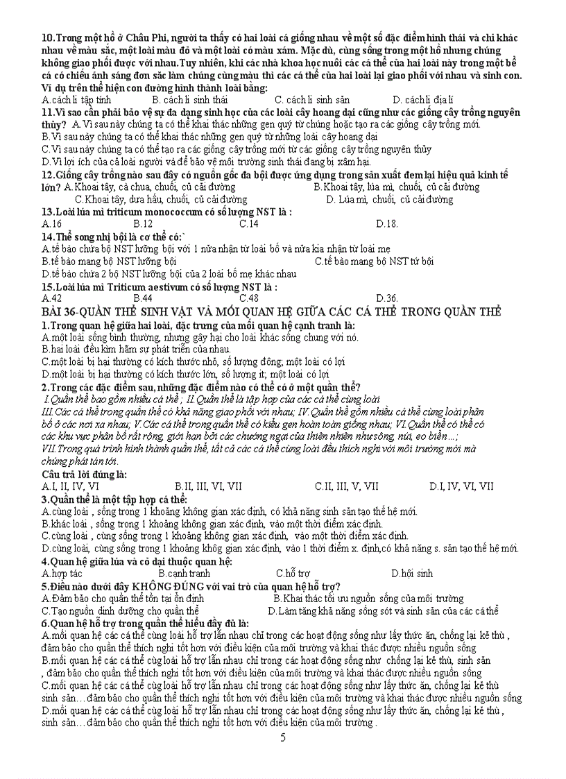 image for page Bài 47 sinh 12cb