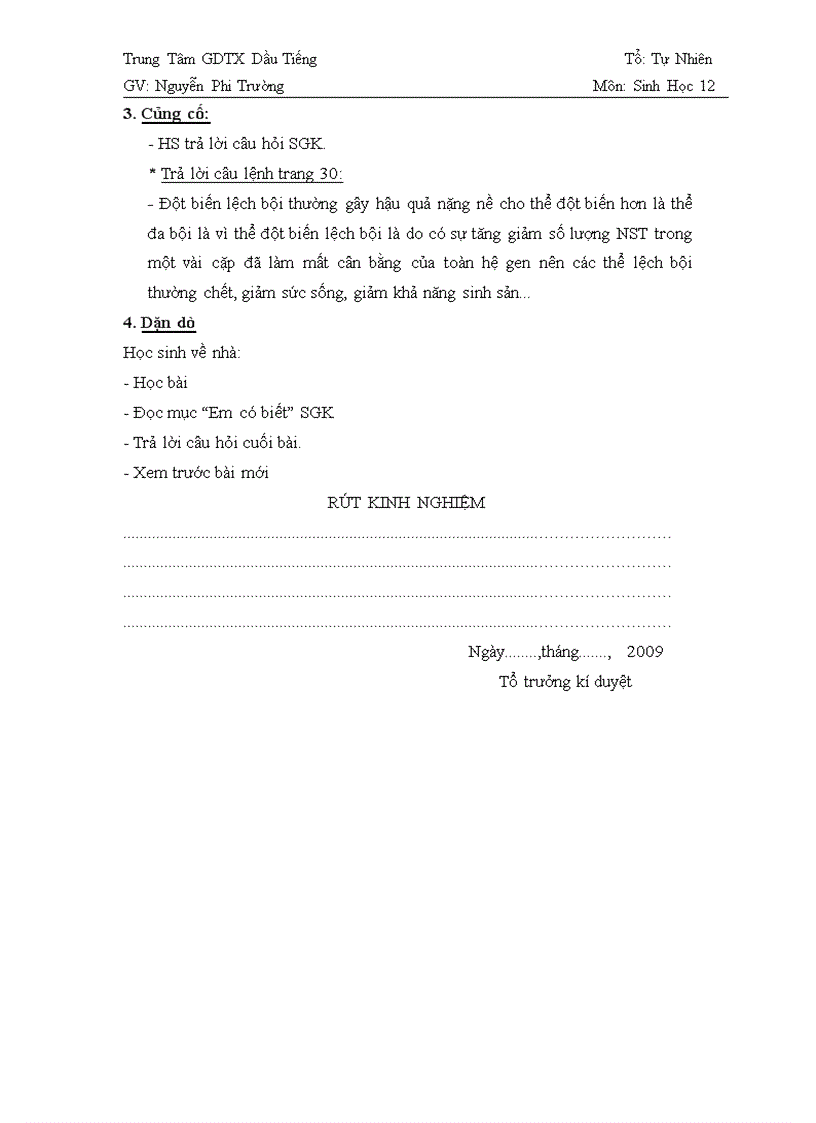 image for page Bai 6 Sinh Hoc 12 can ban