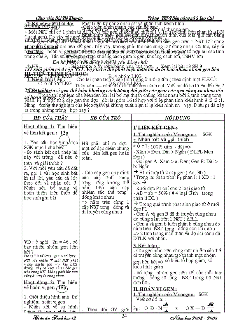 image for page Bài giảng sinh học 12