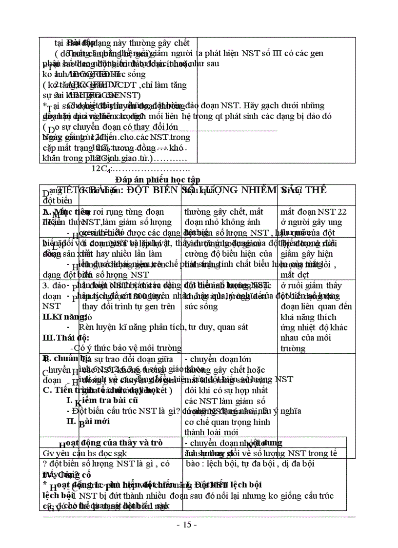 image for page Bài soạn Sinh học 12