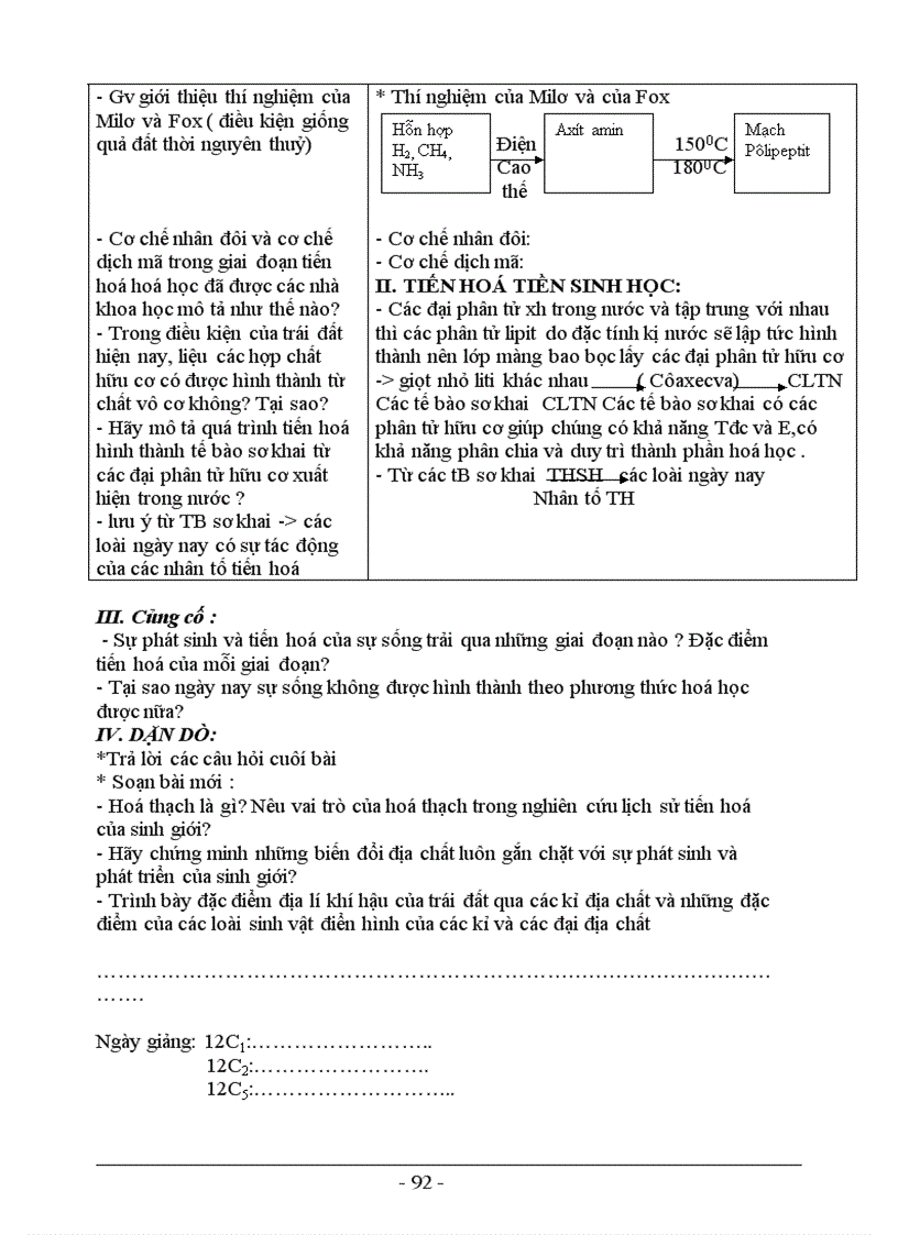 image for page Bài soạn Sinh học 12