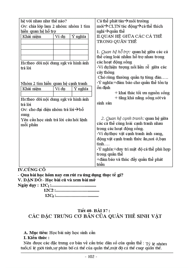 image for page Bài soạn Sinh học 12