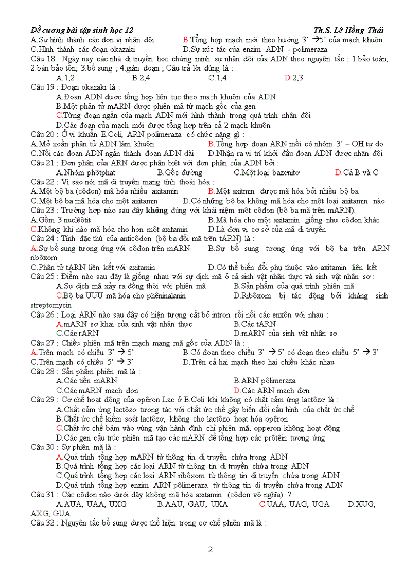 image for page Bai tap sinh hoc