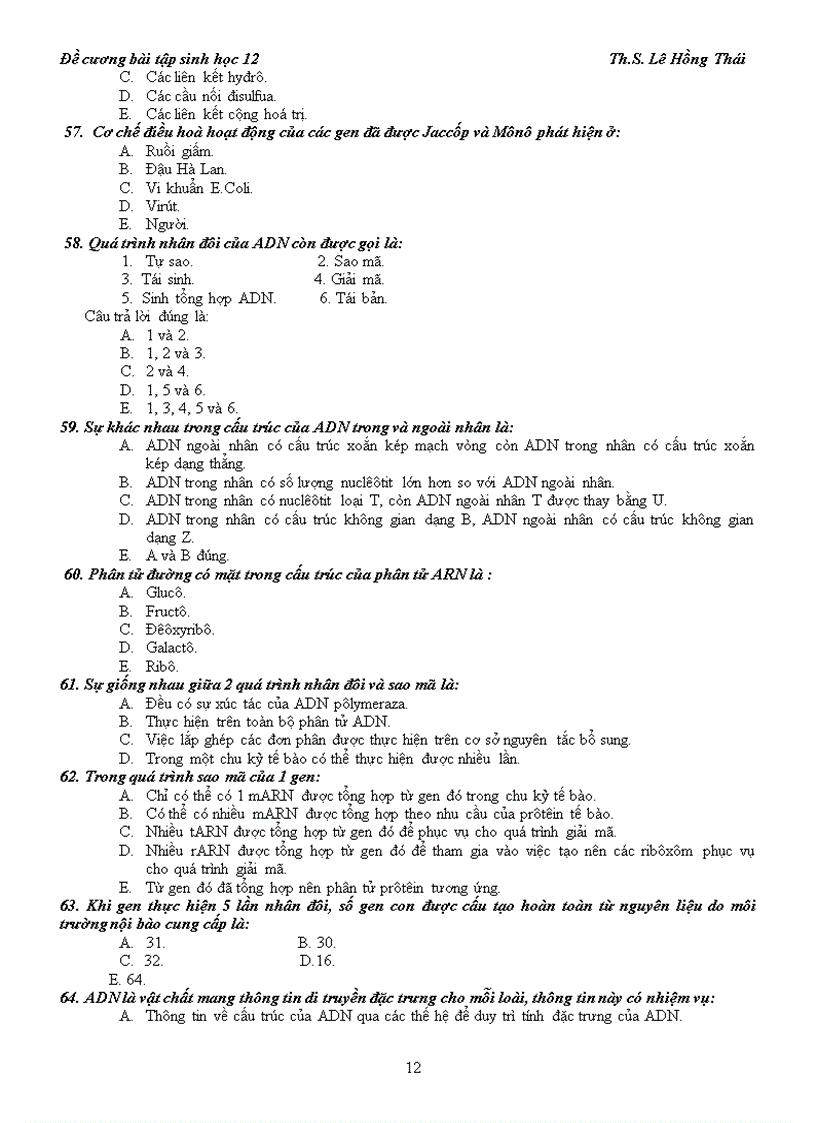 image for page Bai tap sinh hoc