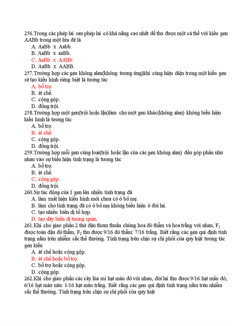 image for page Bài trắc nghiệm 12 mới cả năm có đáp án