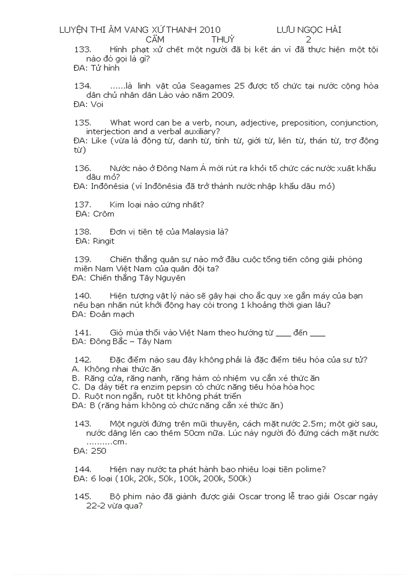 image for page Bộ câu hỏi luyện thi âm vang xứ thanh 5