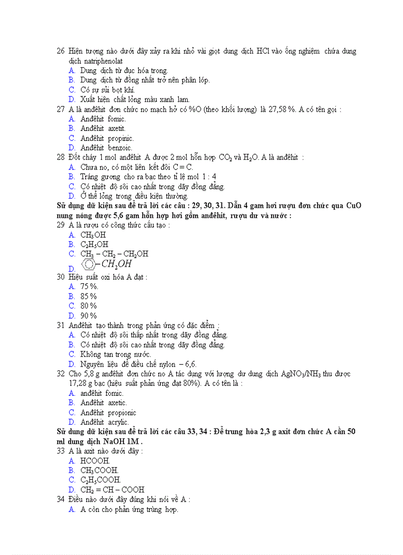 image for page Bộ đề ĐA trắc nghiệm hóa P1