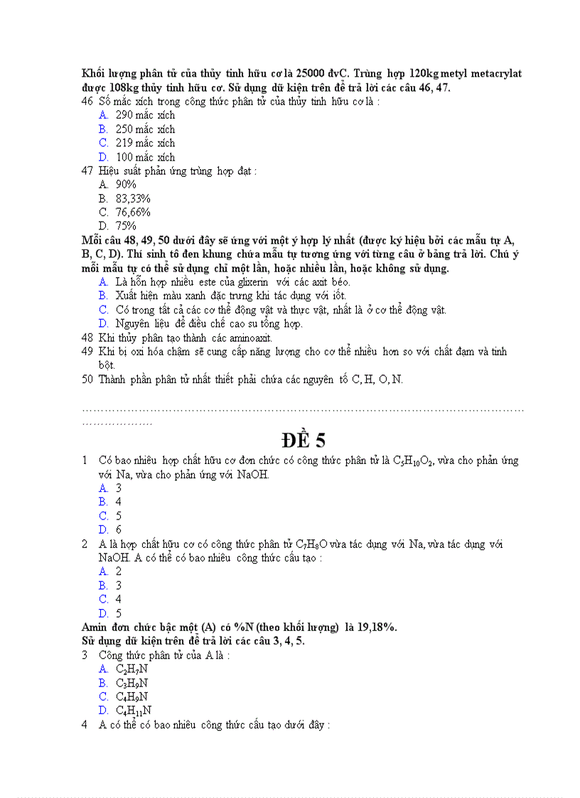 image for page Bộ đề ĐA trắc nghiệm hóa P1