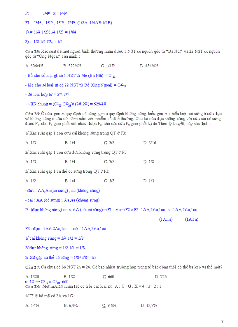 image for page BTSinh chuyên đề 4 Tổ hợp xác suất