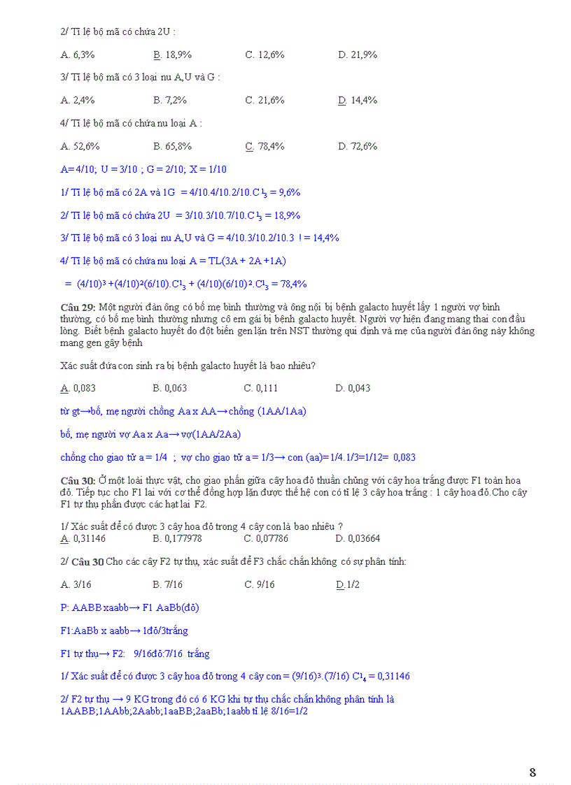 image for page BTSinh chuyên đề 4 Tổ hợp xác suất