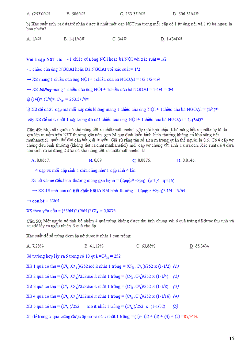 image for page BTSinh chuyên đề 4 Tổ hợp xác suất