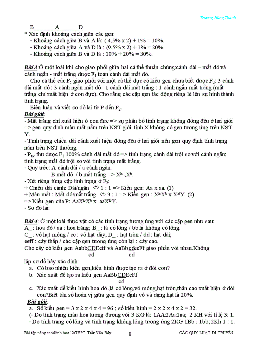 image for page Bài tập các quy luật di truyền 1