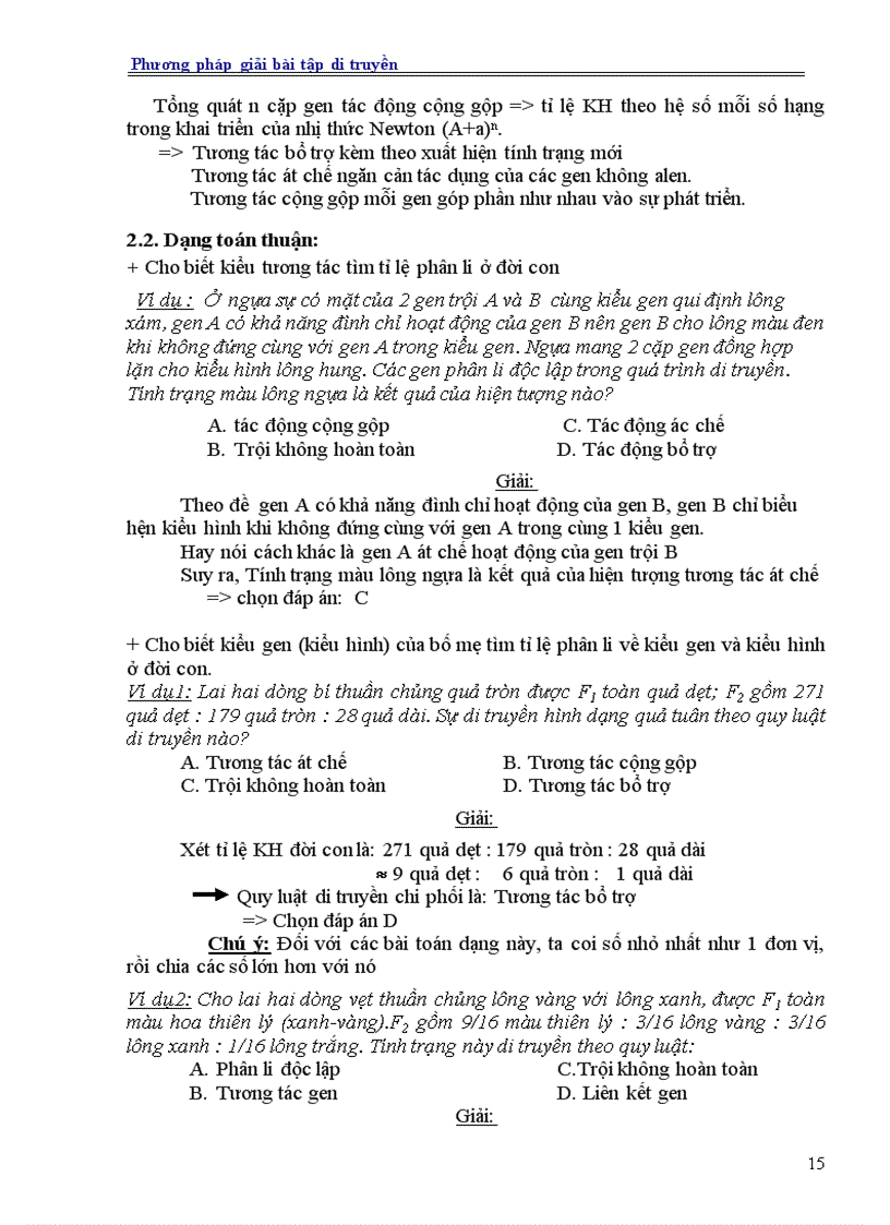 image for page Cac buoc giai nhanh bai toan lai