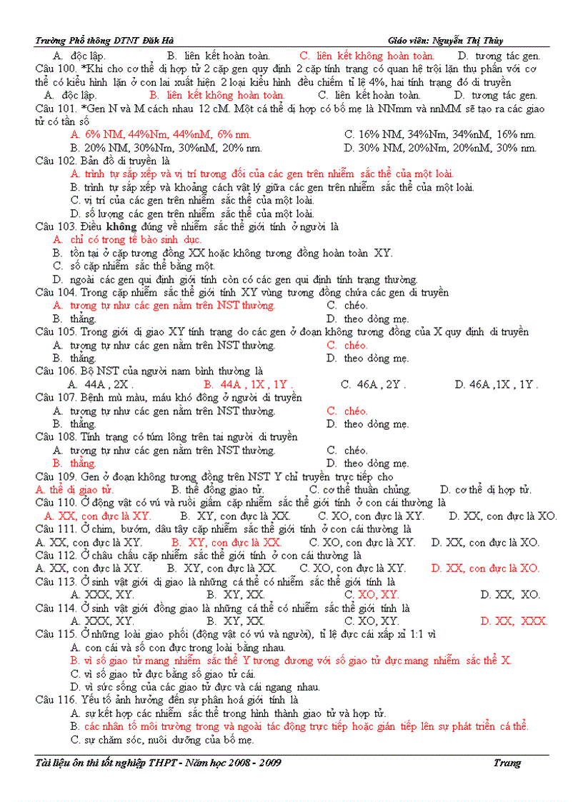 image for page Các quy luật DT Ôn TN Có trắc nghiệm và câu hỏi tự luận