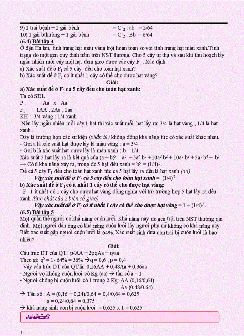 image for page Cach lam toán xác suất thống kê