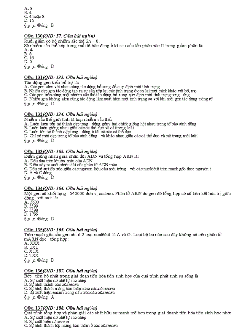 image for page Cau hoi tong hop sinh 12 nam 08 09