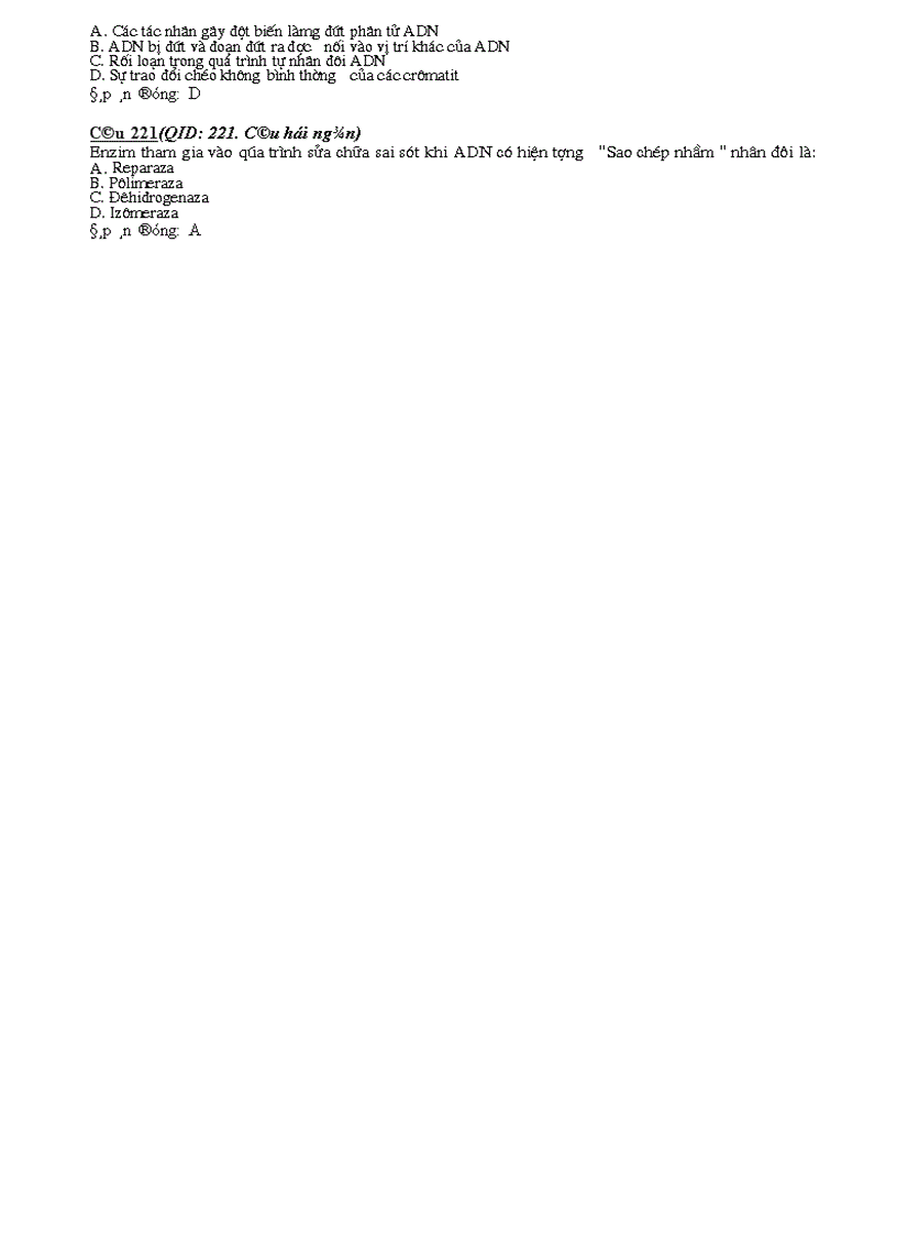 image for page Cau hoi tong hop sinh 12 nam 08 09