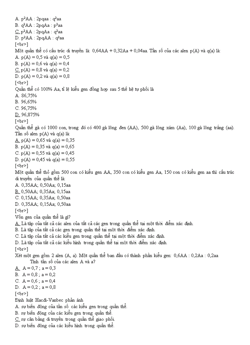 image for page Câu hỏi trắc nghiệm ôn thi hk 1 nâng cao