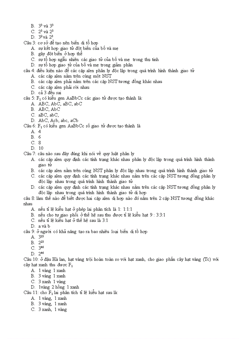 image for page Câu hỏi trắc nghiệm ôn thi tốt nghiệp hot