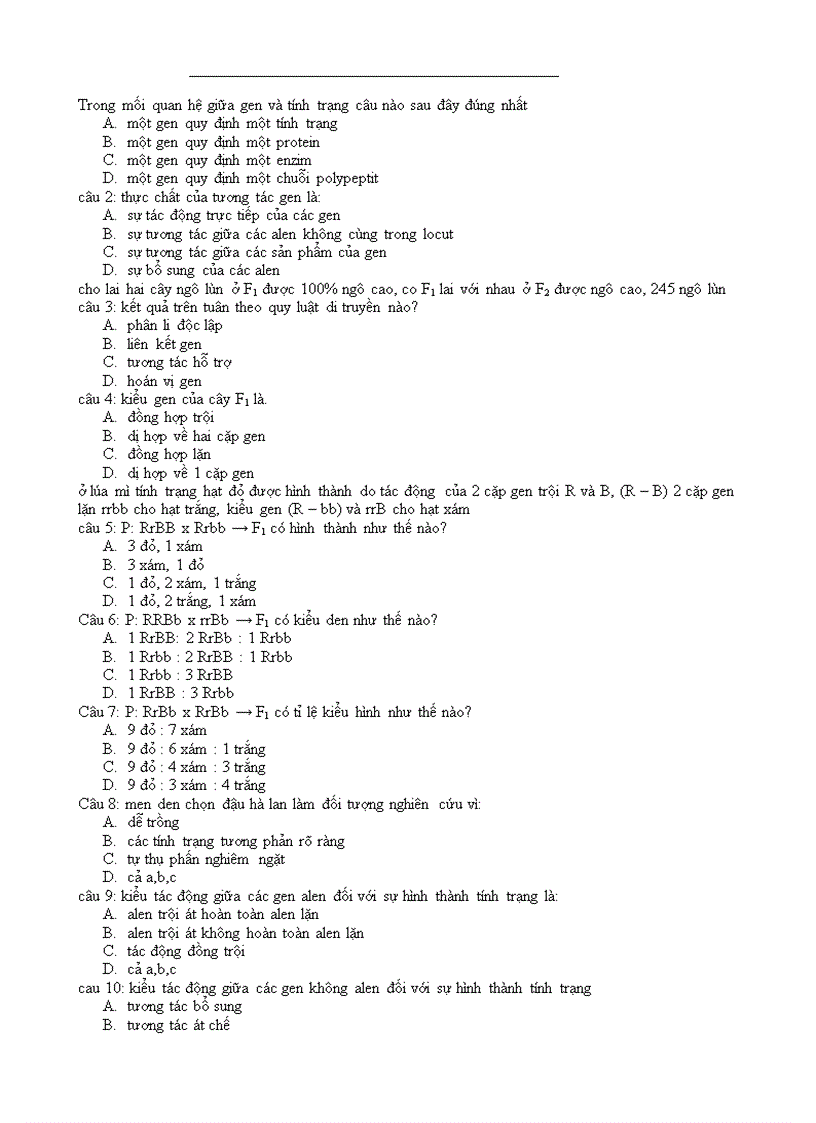 image for page Câu hỏi trắc nghiệm ôn thi tốt nghiệp hot