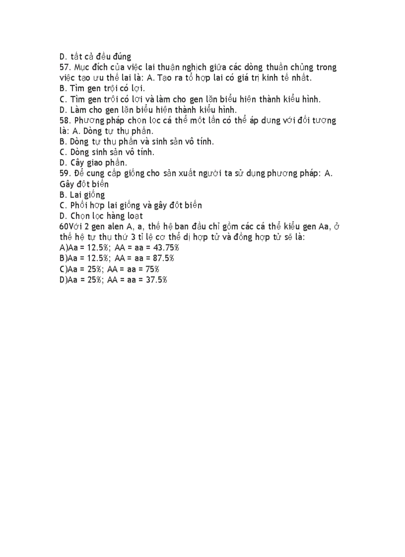 image for page Cau hoi trac nghiem sinh 12