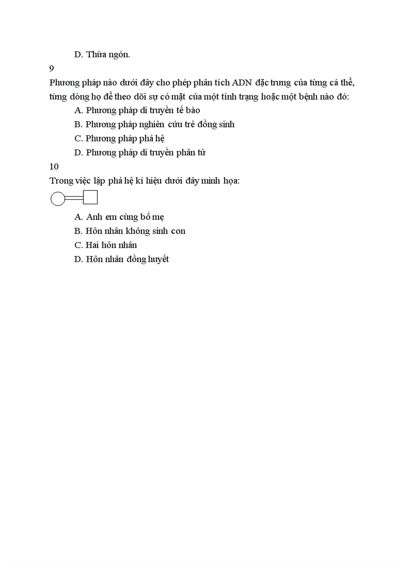 image for page Câu hỏi Trắc nghiệm theo từng bài trong SGK lớp 12 Phần Cơ sở Di truyền học