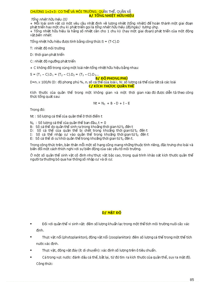 image for page Công thức sinh toàn cấp 10 11 12