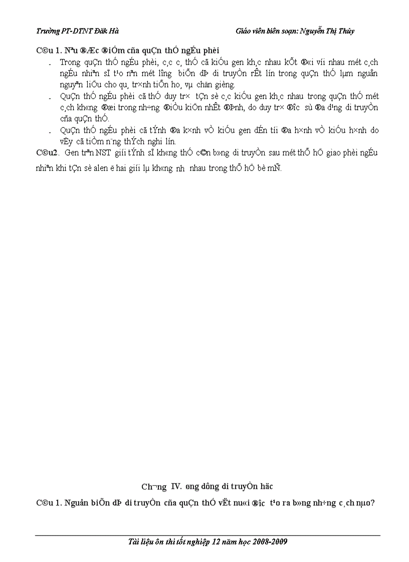 image for page Đê cương ôn thi tốt nghiệp THPT có phân phối và TN kèm theo