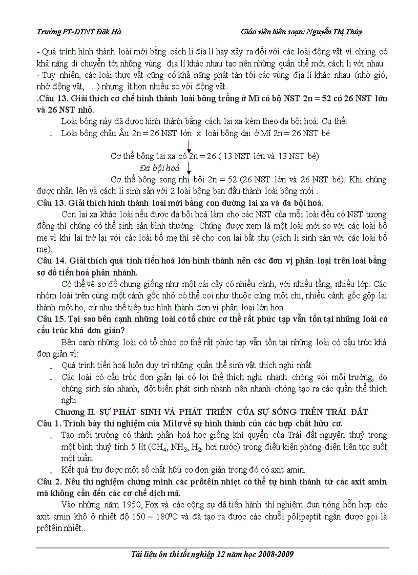 image for page Đê cương ôn thi tốt nghiệp THPT có phân phối và TN kèm theo
