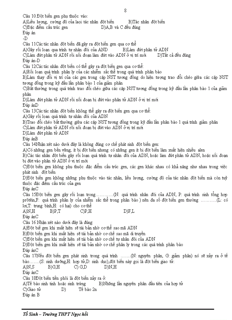 image for page Đề cương ôn thi tốt nghiệp