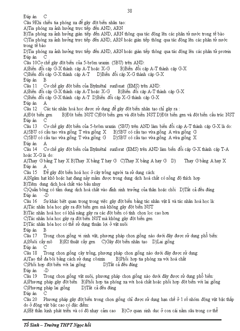 image for page Đề cương ôn thi tốt nghiệp