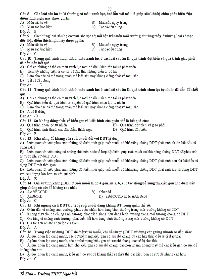 image for page Đề cương ôn thi tốt nghiệp