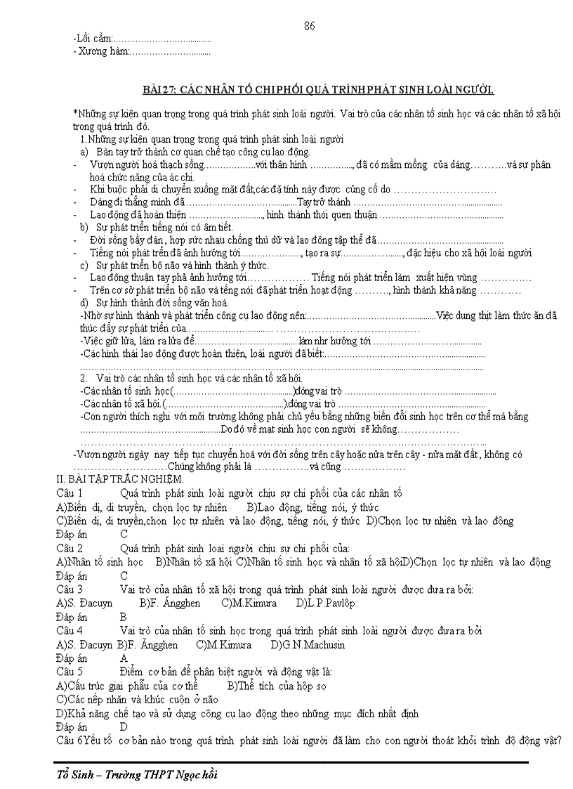 image for page Đề cương ôn thi tốt nghiệp