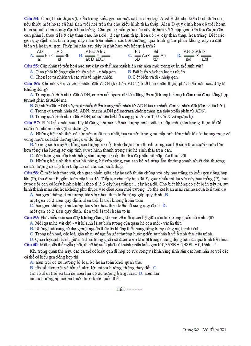 image for page Đề thi đh sinh b m381 2010